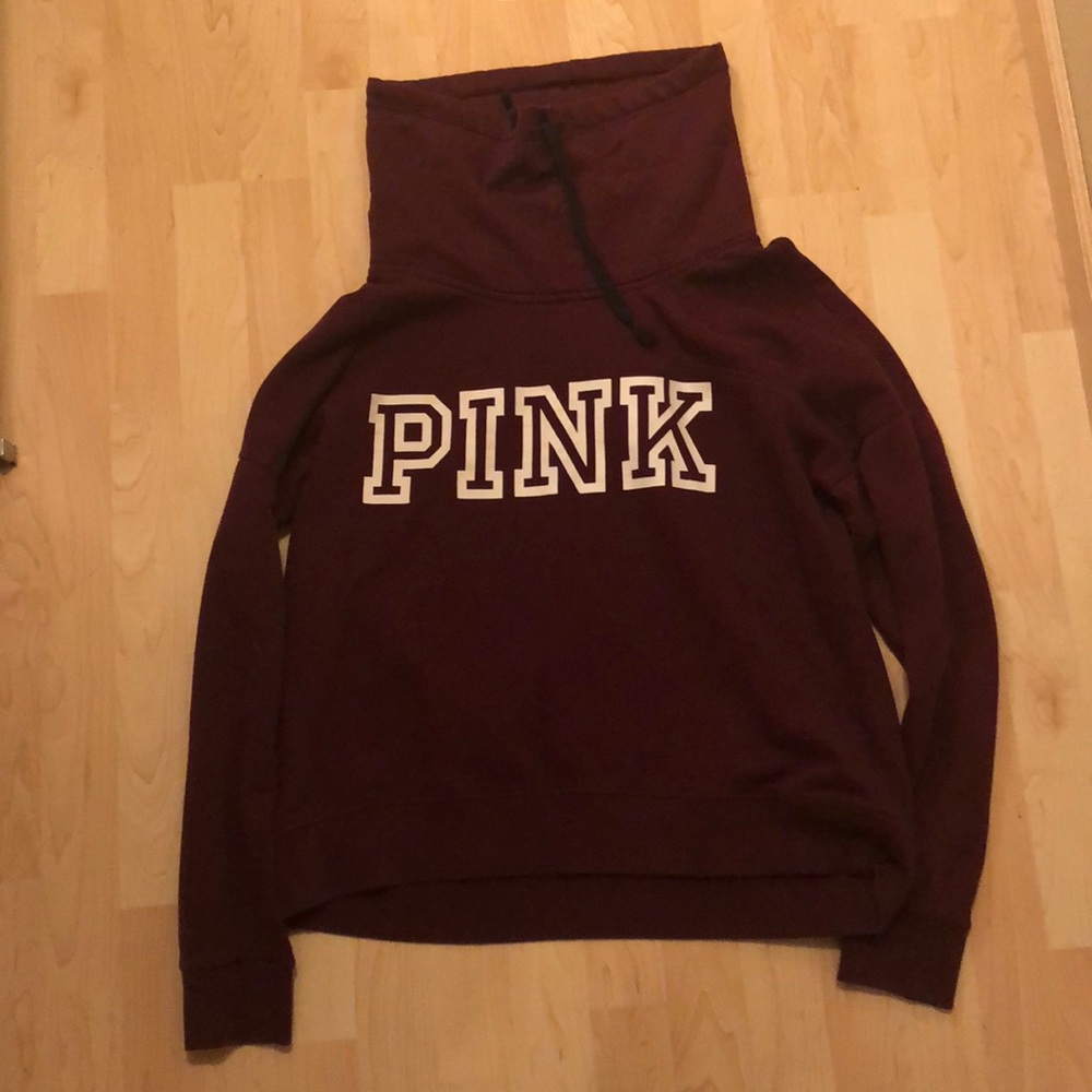 Cowl neck Victoria’s Secret Pink sweatshirt